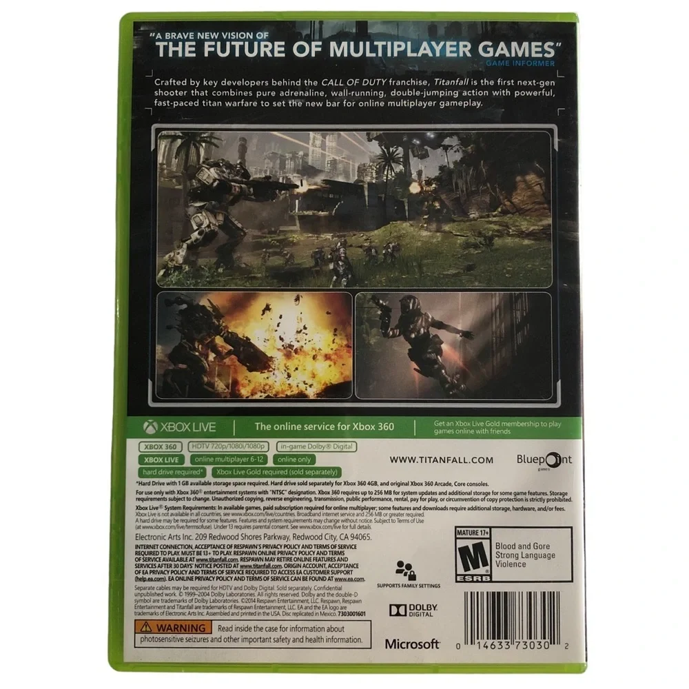 𝅺Xbox 360 Titanfall